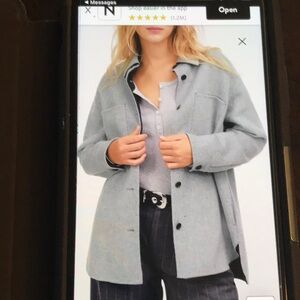 Women's shirt jacket